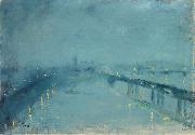 Lesser Ury London im Nebel Spain oil painting artist